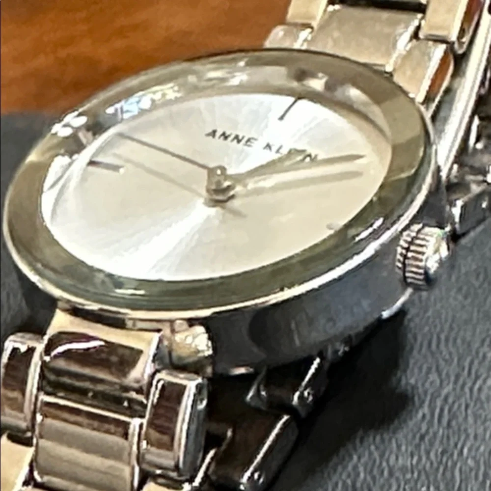 Anne Klein preowned silvertone
